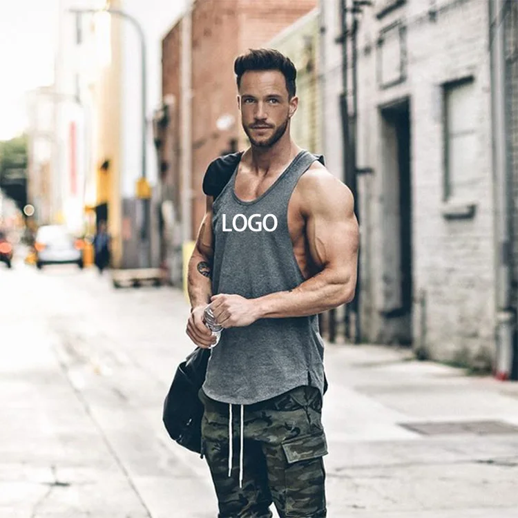 

Fitness training I-shaped vest men's breathable sports basketball running elastic Vest