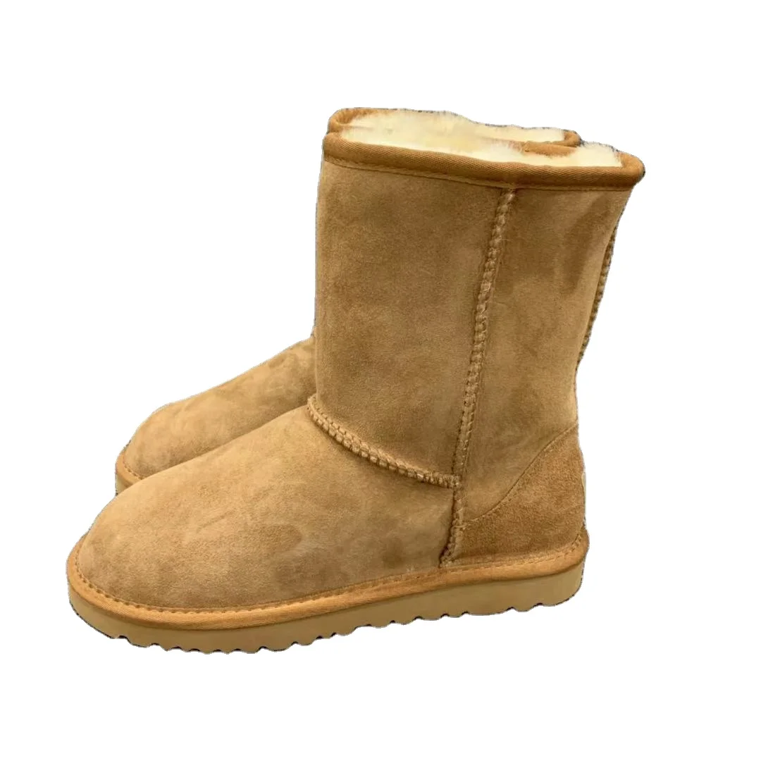

Hot Selling China wholesale Classical-designed anti-skied winter Warm Waterproof snow boots, Customized color