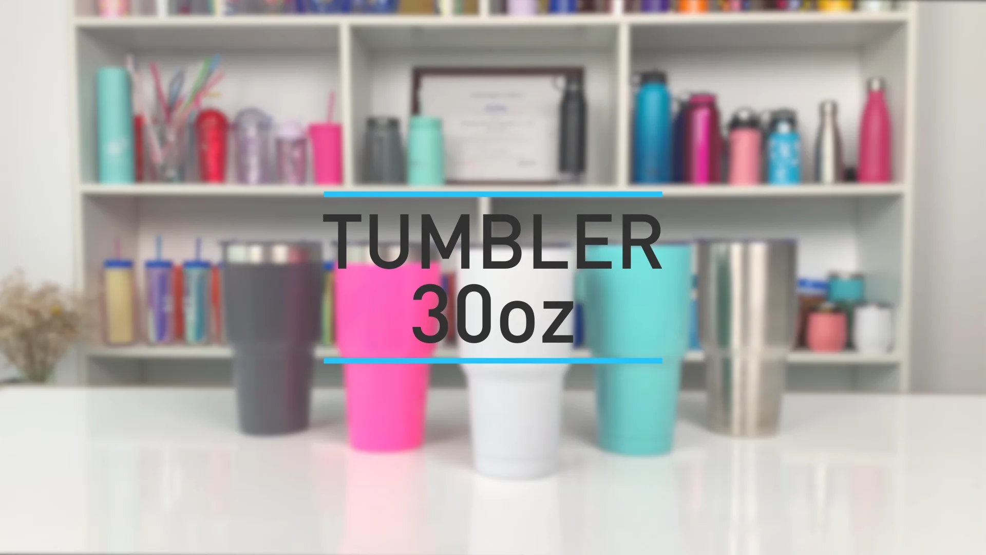 Custom Embossed Tumbler Coffee Thermo Metal Stainless Steel Tumbler