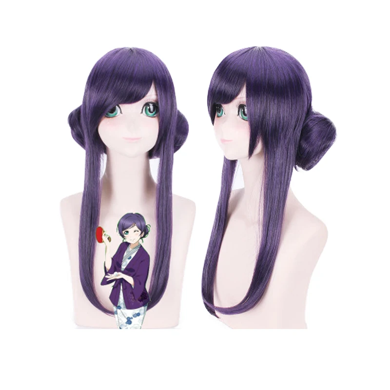 

Funtoninght excellent quality Love Live cosplay wigs waker Nozomi Tojo cosplay wigs for cosplay lovers, Pic showed