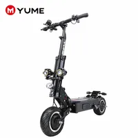 

YUME EU Warehouse 2500w 5000w fastest 60v long range e scooter 11 inch fat tire off road electric scooter for adult with seat