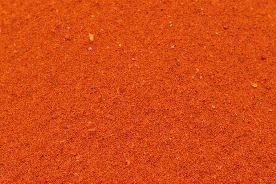 Close-up of red cayenne pepper flakes