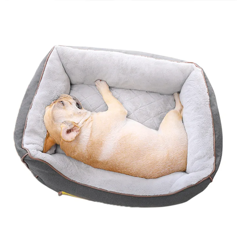 

Manufacturer Soft Cotton Xl Large Waterproof Sofa Modern Designer Memory Foam Dog Bed, As picture