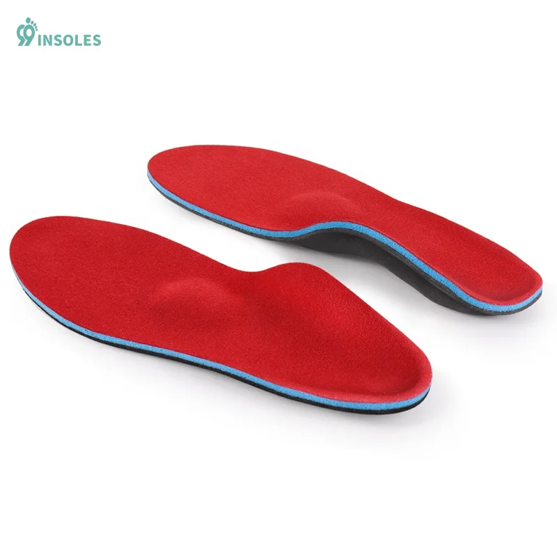 Custom Heel Cup for Flat Feet Insoles Orthopedic Shoe Insert  Arch Support Plantar Fasciitis Insoles