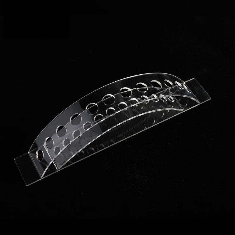Yilong The tattoo frame is perforated with radians plastic