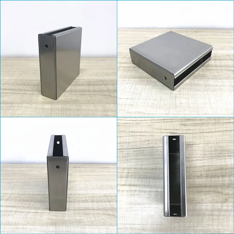 304 Stainless Steel Toilet Cubicle Partiiton Foot Cover