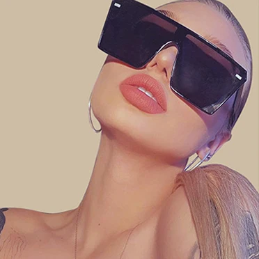 

Twooo 0326 New Style Oversized Custom Logo Cool Colorful Sunglasses