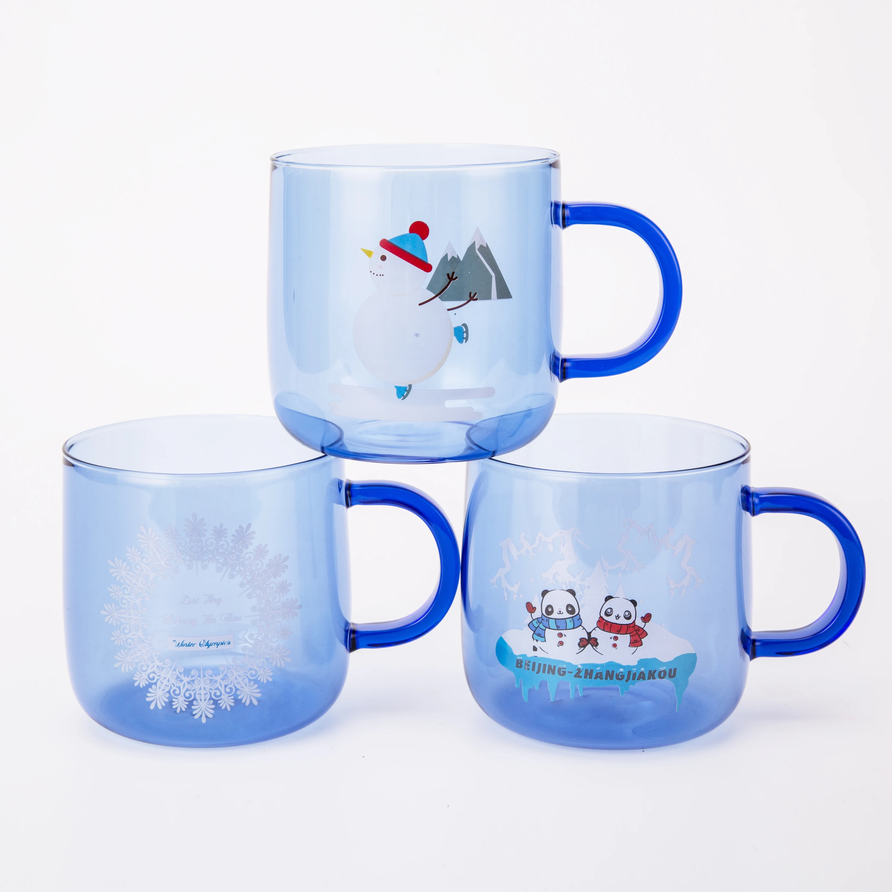 

High-quality materials coloured fashion single wall fashion glass coffee cup