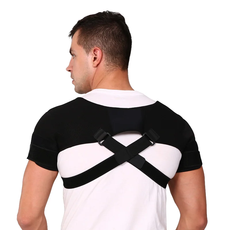 

Wholesale Neoprene Adjustable Upper Back Shoulder Support Brace Posture Corrector