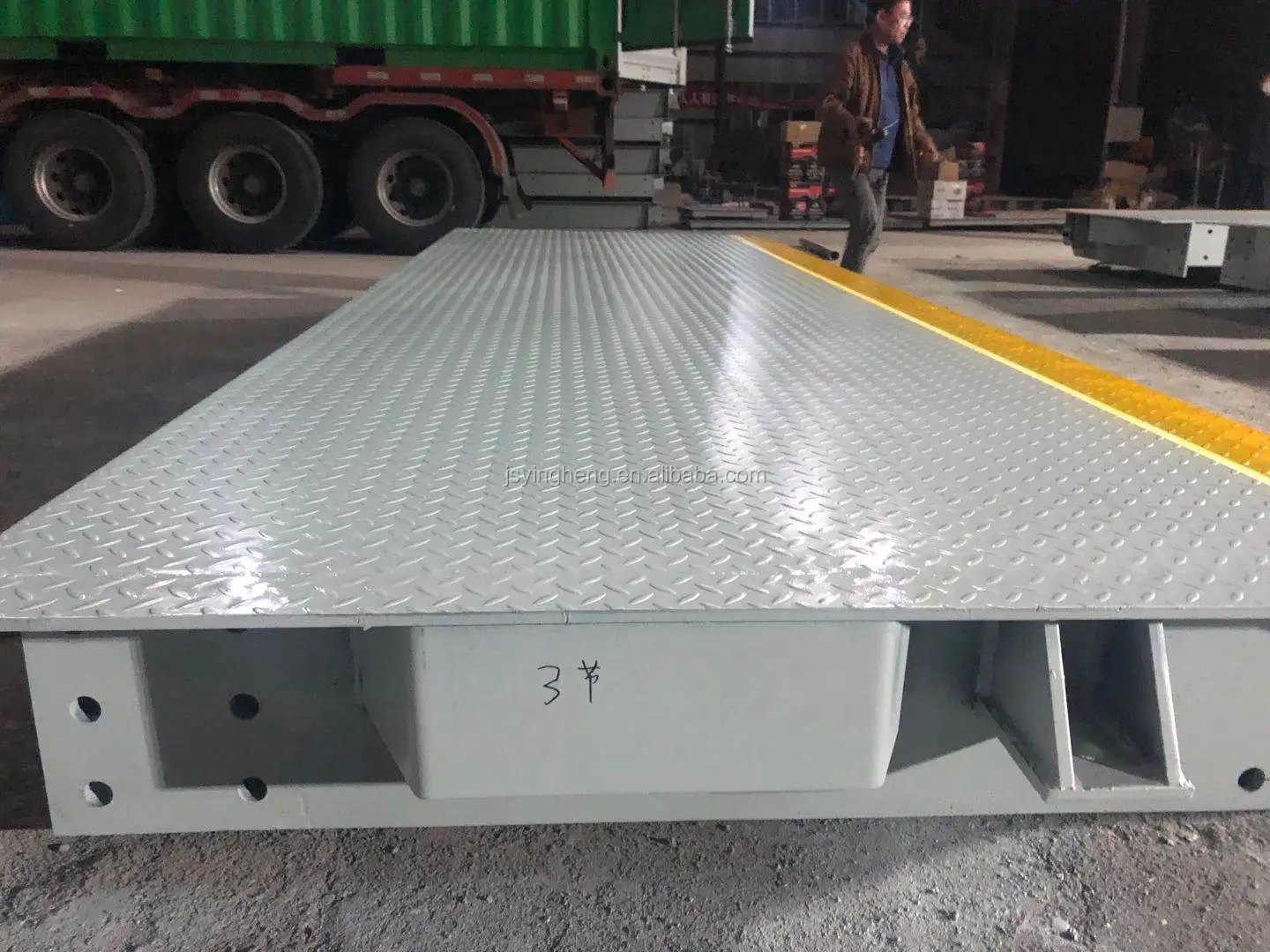 Best Price Digital 3m*18m Steel Checker Plate Truck Weighbridge Vehicle