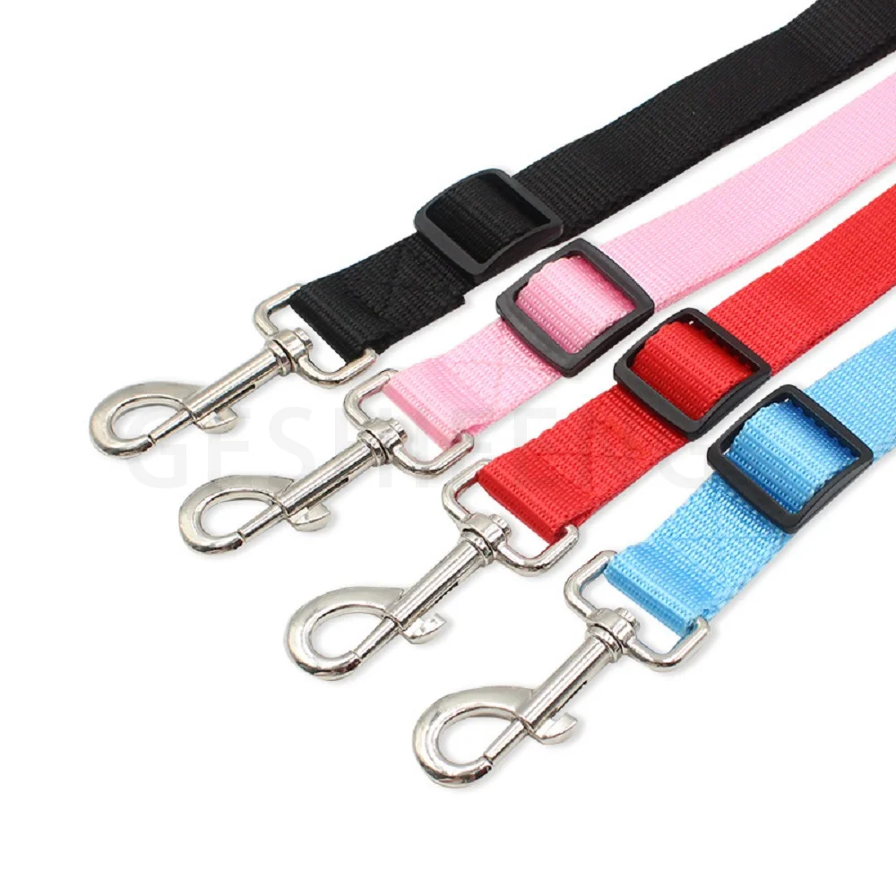 

Wholesale Low Price Adjustable Dog leash Dog Car Seat Belt Dog Chewing Rope Safety Belt For Car Vehicle, Black/blue/red/pink color
