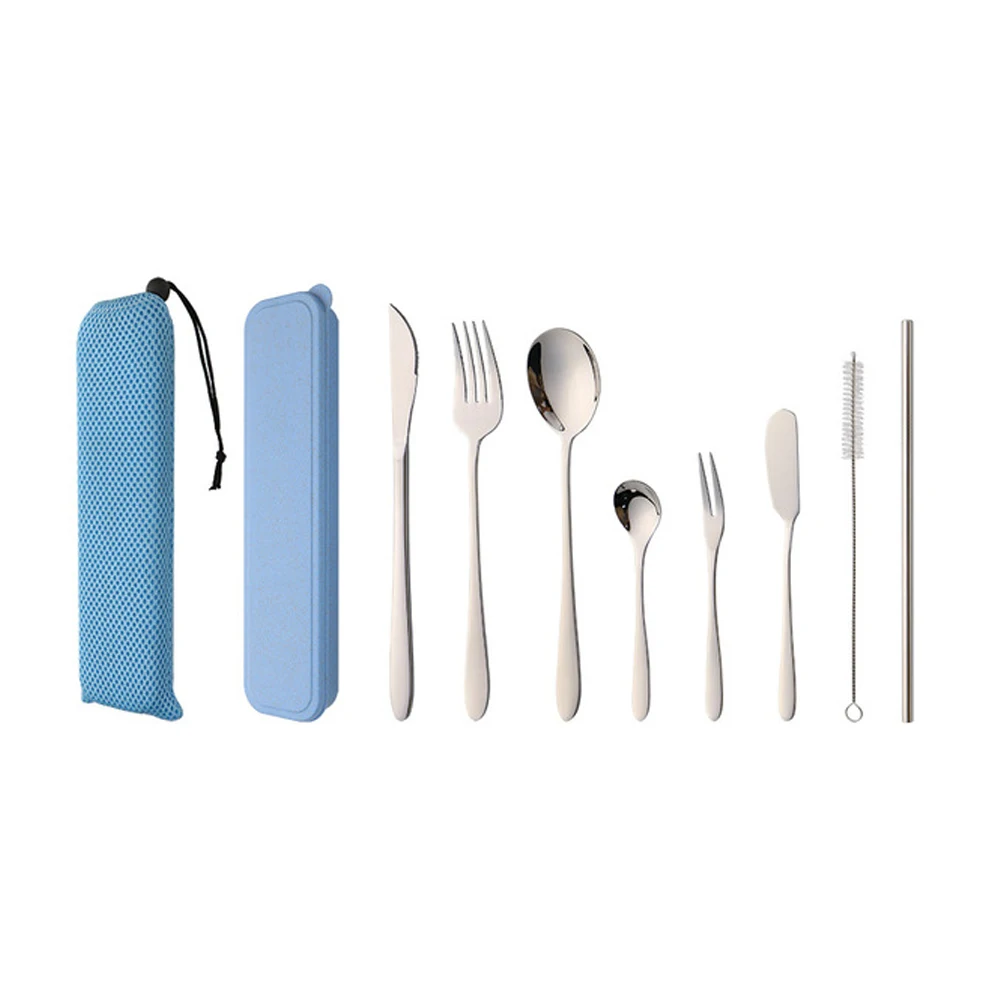 

Amazon Hot Selling 8pcs Stainless Steel Luxury Gold Wedding Tableware Set, Gold,sliver,black