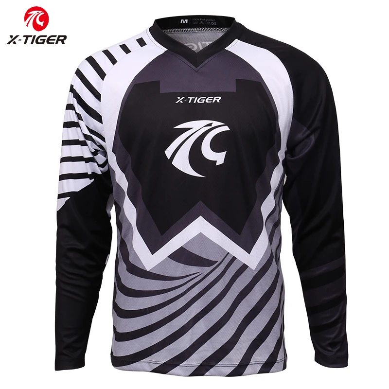 

Custom Long Sleeves Mountain Bike Mtb Cycling Motocross Racing Dh Maillot Ciclismo Hombre Quick Drying Downhill Jersey, Customized color