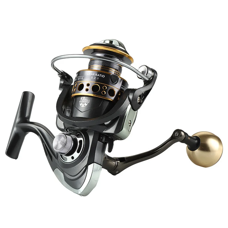 Powder Spinning Wheel 16 Fishing Spinning Reel Kilos Metal Japan Topline Mar Carrete Profesional 13+1BB 5.2:1 Gear Ratio 3000 20
