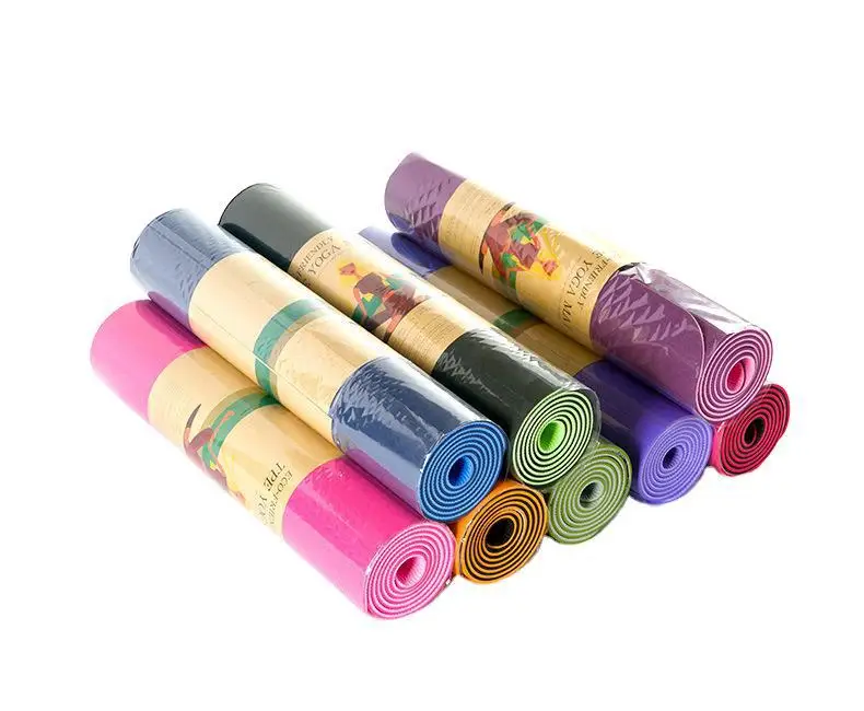 

Custom Print High Quality Multifunctional Eco Friendly Yoga Mat, 8 colors