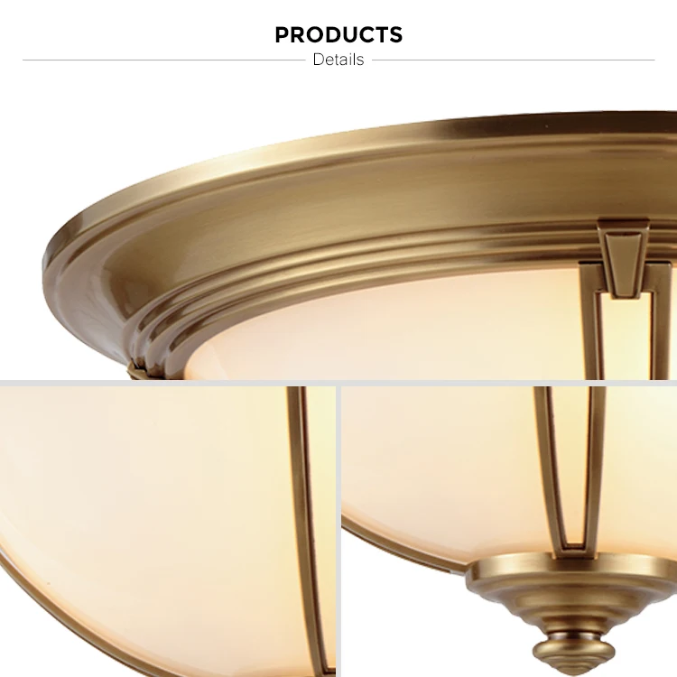 brass semi circle ceiling light fixture