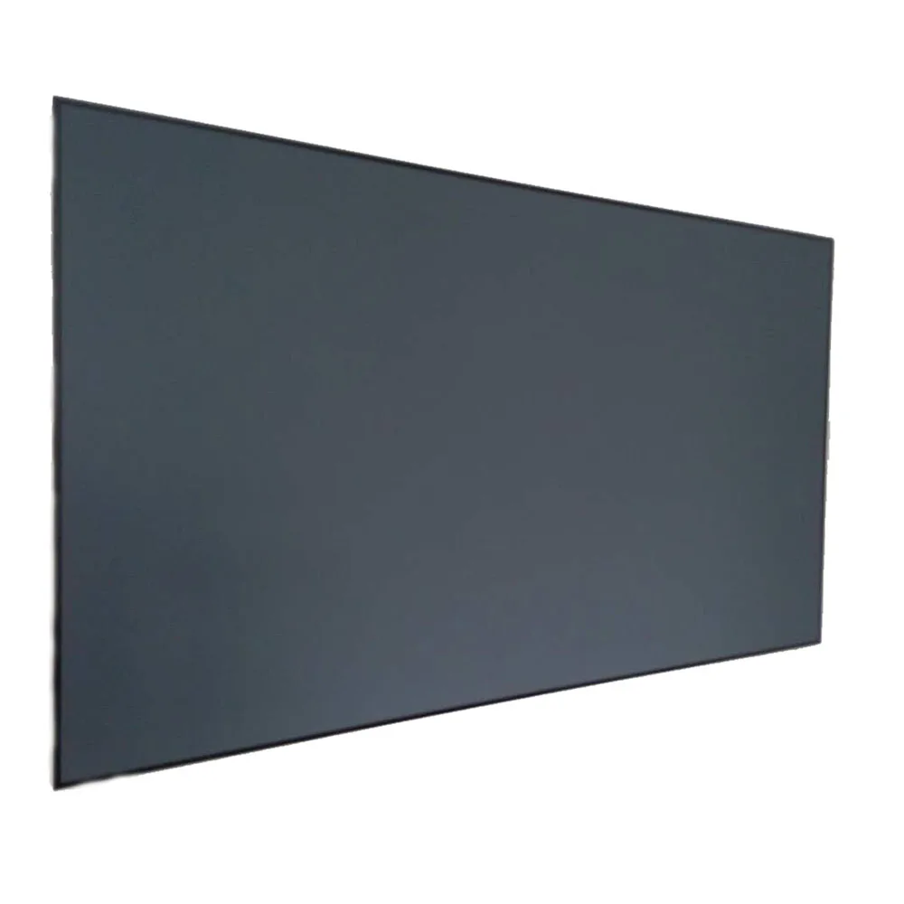 

Yinzam Wall Mounted Ultra Short Throw ALR UST Projector Screen 100 XY Screen UST ALR PET Crystal Screen Aluminium Alloy Frame