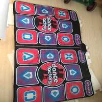 

Double Human 32 bit PVC Computer TV dual-use USB Wireless Wireless Non-Slip Dance Mat Pad