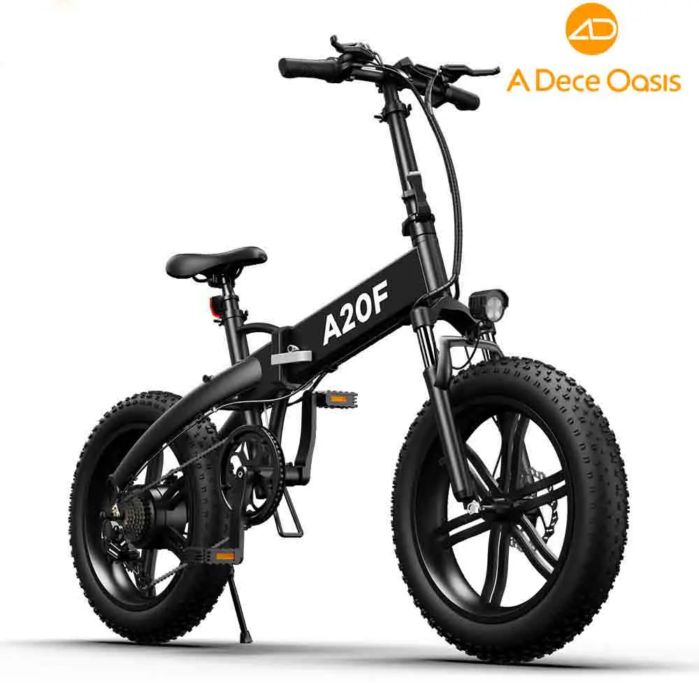 

eu warehouse ADO A20F fat tire folding electric bike bicycle ebike for adult electric city mountain road fat bik