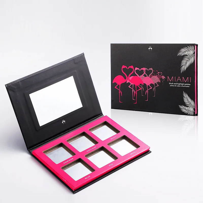 Jinayon Custom Empty Eyeshadow Eyelash Palette Package Cosmetics Makeup Products Eye shadow Palette supplier