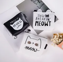 RTS Лидер продаж милый творческий изменить кошелек кошка силиконовая клавиатура Девушка Студент