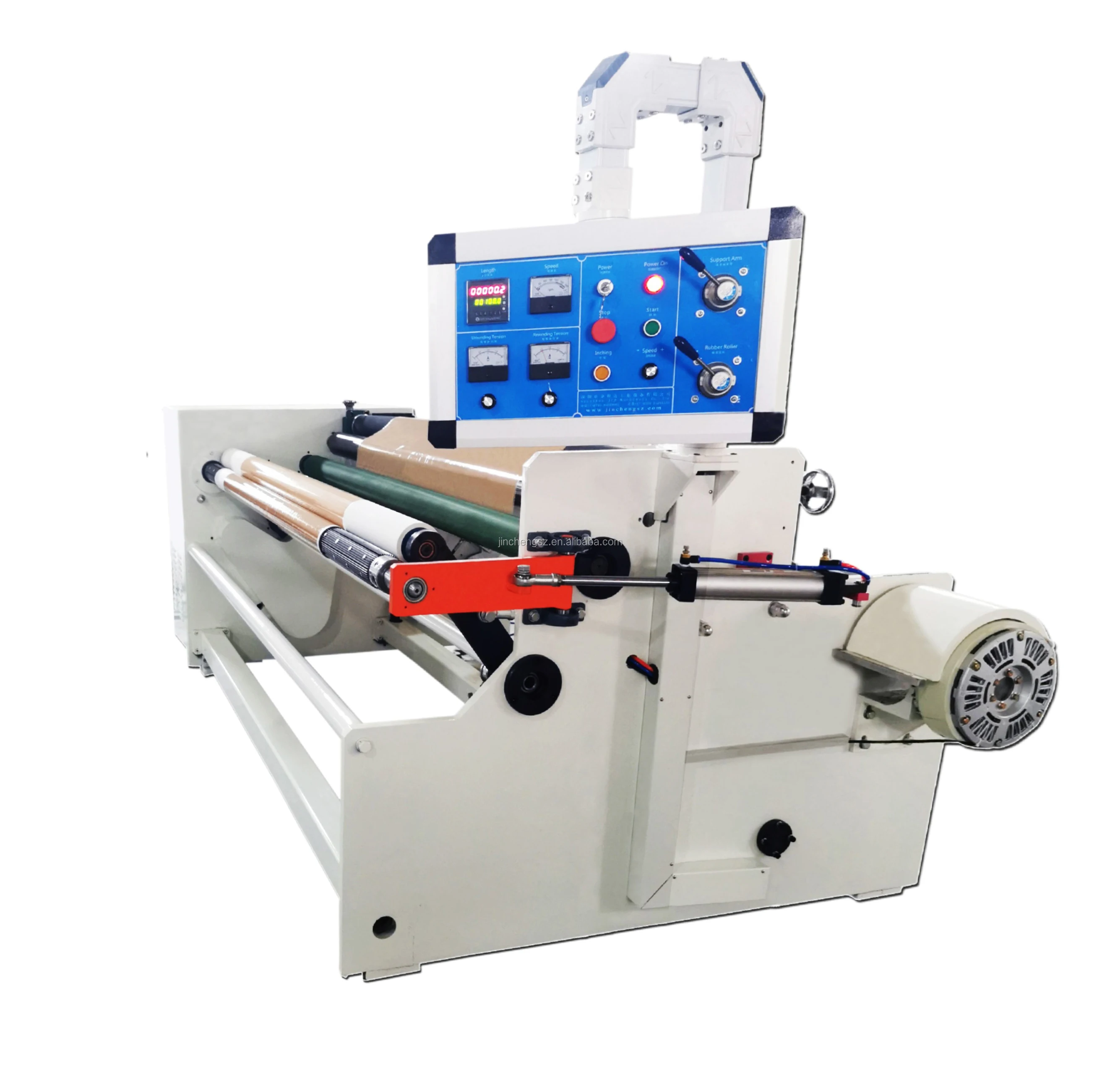 2m Single Shaft Jumbo Roll Rewinding Machine Buy Adhesive Tapes
