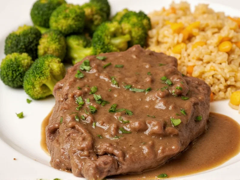 homemade salisbury steak recipe
