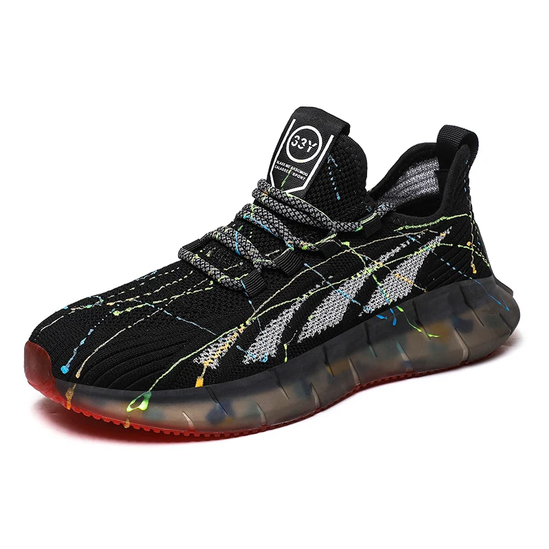 

Light Sports Fashion Men Running Luminous Shoes