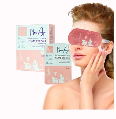 

hot sale beautiful custom cherry disposable warmer eye patch steam eye mask