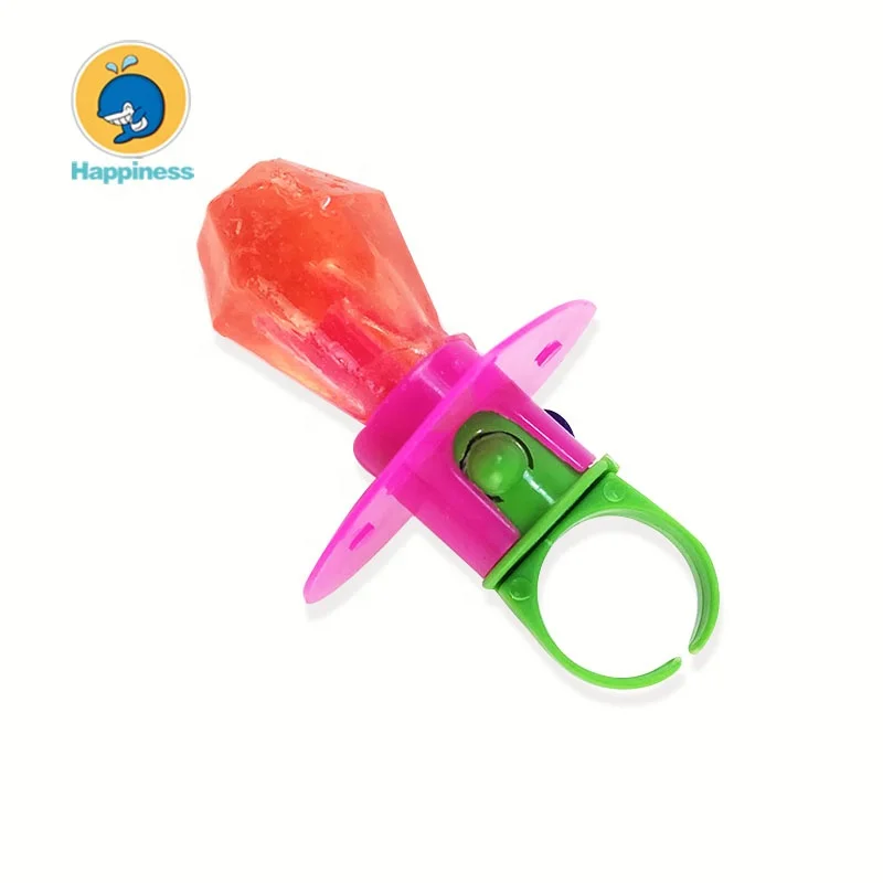 Wholesale Ring Toy Sweets Lighting Diamond Ring Pop Hard Candy Buy
