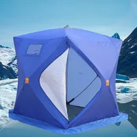 

Camping pop up quick open ice cube winter fishing tent