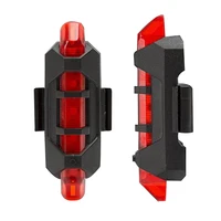 

Bike Bicycle light LED Taillight Rear Tail Safety Warning Cycling Portable Light, USB Style Rechargeable or Battery Style