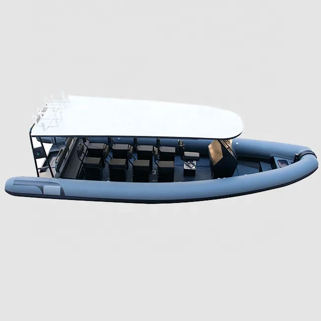 

High Performance RHIB 860 Aluminum Hull Diving RIB ORCA Hypalon Inflatable Boat, Optional