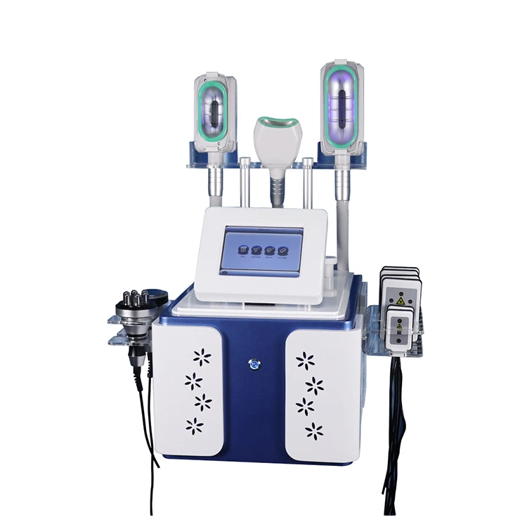 

Body Fat Freezing Slimming Machine Professional Cavitation Machine Portable High Power Fat Freezing Remove At Home, White