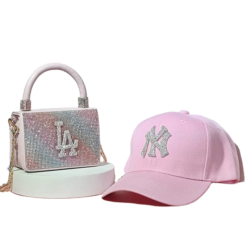 

Hot Selling 3 piece set women's slippers and bucket hat ladies bags handbag set bags handbags for women purses set, Customizable