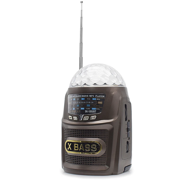 

AM/FM/SW Portable Radio Battery Operated Radio by 3 D Cell Batteries Or AC Power Transistor Radio with Excellent Reception