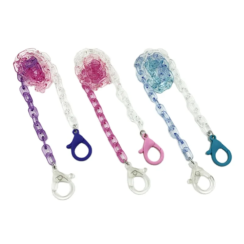 

Masking Children Acrylic Chain Face Cover Chain Holder Chain, Customized color