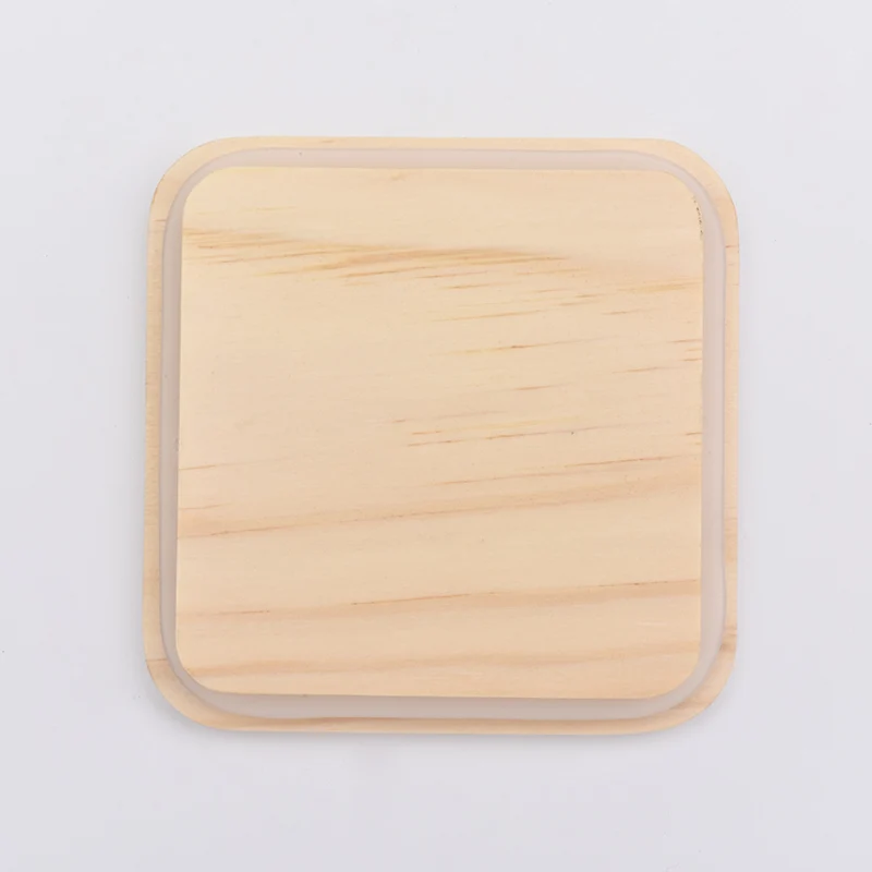 wooden candle jar lids