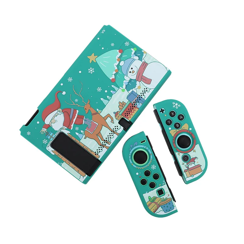 

Matte Hard Case snow Christmas Protective Cover Shell for Nintend Switch Console NS Joy-con Protector Housing Skin