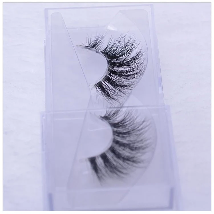 

Clear Band 3D Mink Fur Eyelash Mink Strip Eyelashes 3D Mink Lashes Clear Band, Natural black
