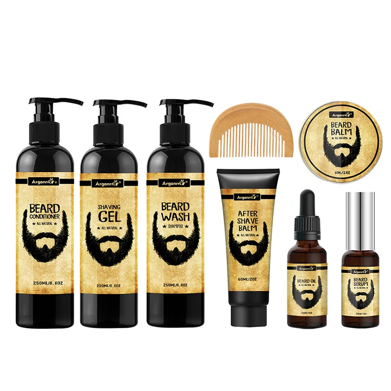 
Oem private package beard growth oil for men beard growth moisturizing ,can get 100 pcs combs for free 