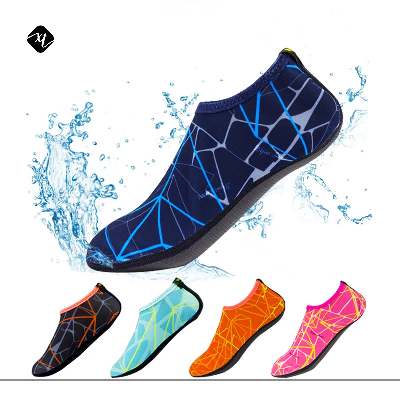 

Water Shoes Barefoot Aqua Yoga Socks Quick-Dry Beach Swim Surf Shoes for Women Men, Custom color accepted