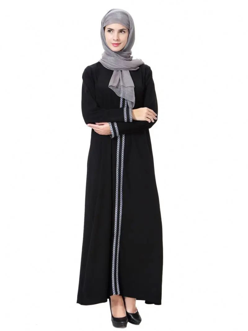 

EID Mubarak open Abaya Kimono kaftan collection for muslim abaya Elegant Bodycon Dress