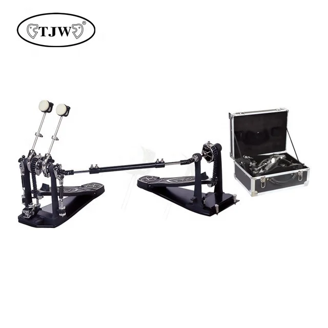 

Drum accessories JW2003-A with handcase High grade twin pedal drum accessory