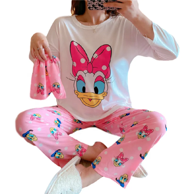 

Feel dynamic women's sleepwear long sleeve satin pajama set women
