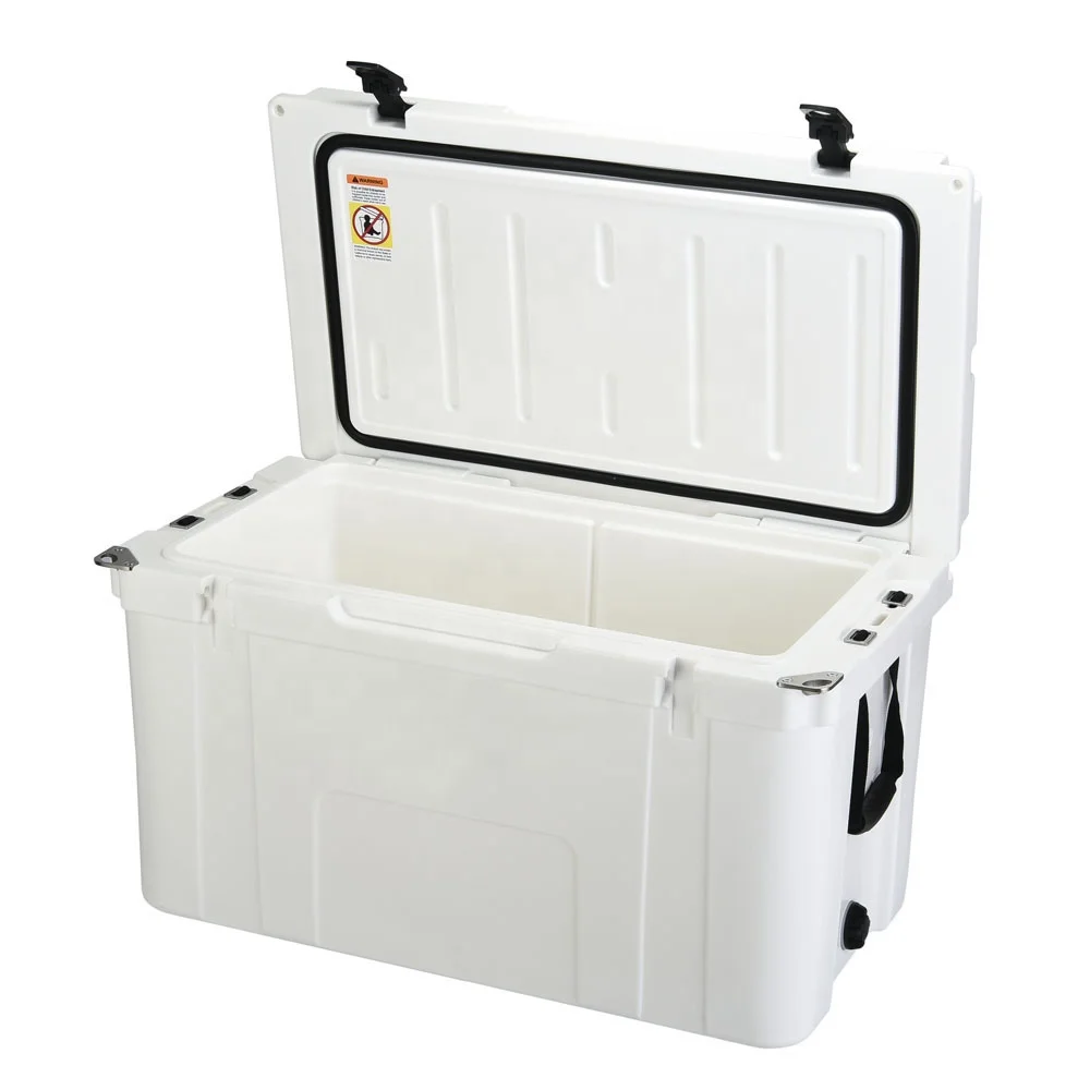 78L best selling tricycle cooler box fish roto molded trolley cooler box