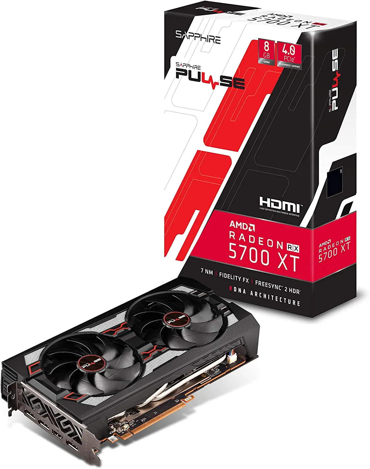 

New Original AMD Radeon PULSE RX 5700 XT 8GB GDDR6 Graphics Card for Game