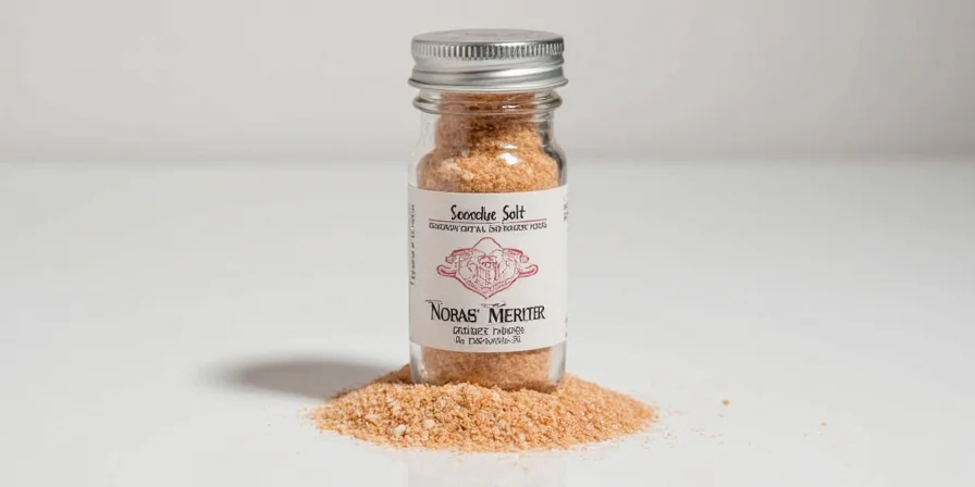 Flavor Wheel of Seasoned Salt Ingredients