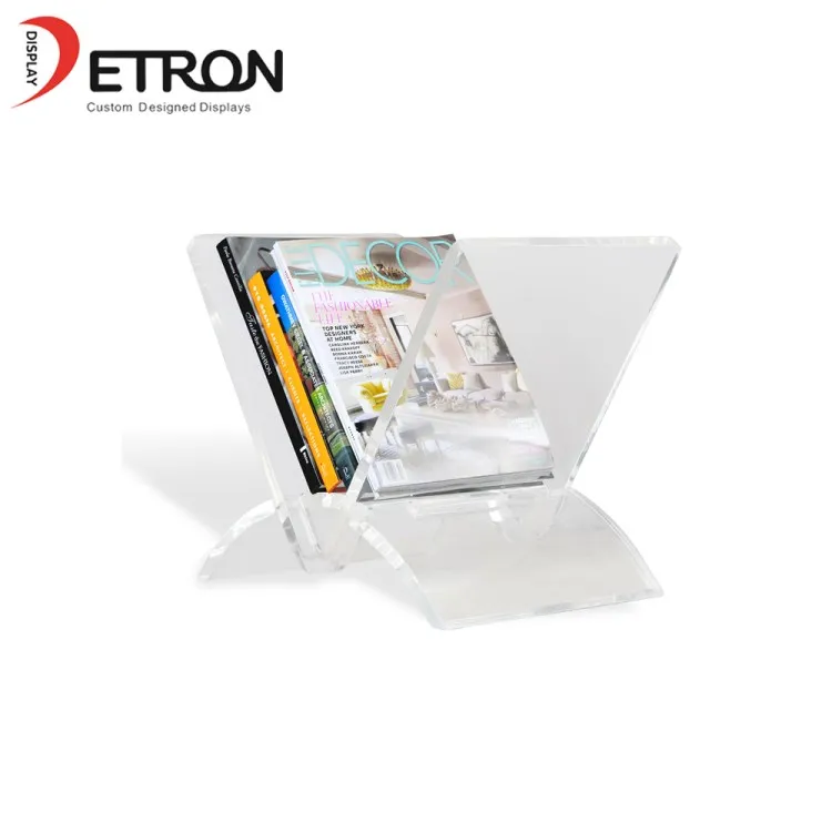 Acrylic Cd Dvd Holder Display Rack Stand Magazine Acrylic Display