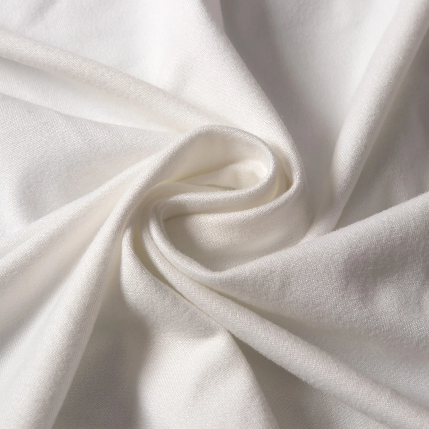 China Brushed fabric single jersey stretch fabric with polyester